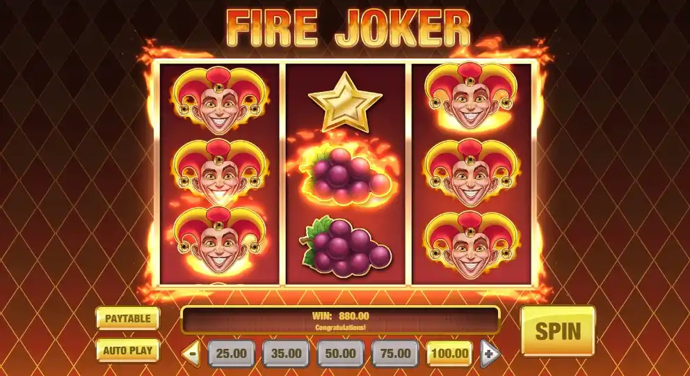 Where to Play Fire Joker for Real Money